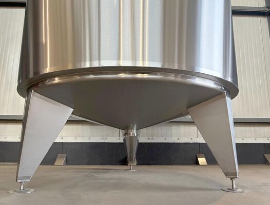 1 x Neuer vertikaler 3.300L Edelstahl AISI316L Lagertank